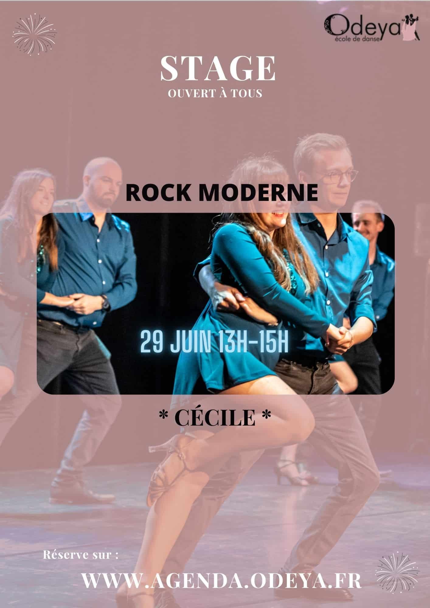 Rock moderne avec Cécile